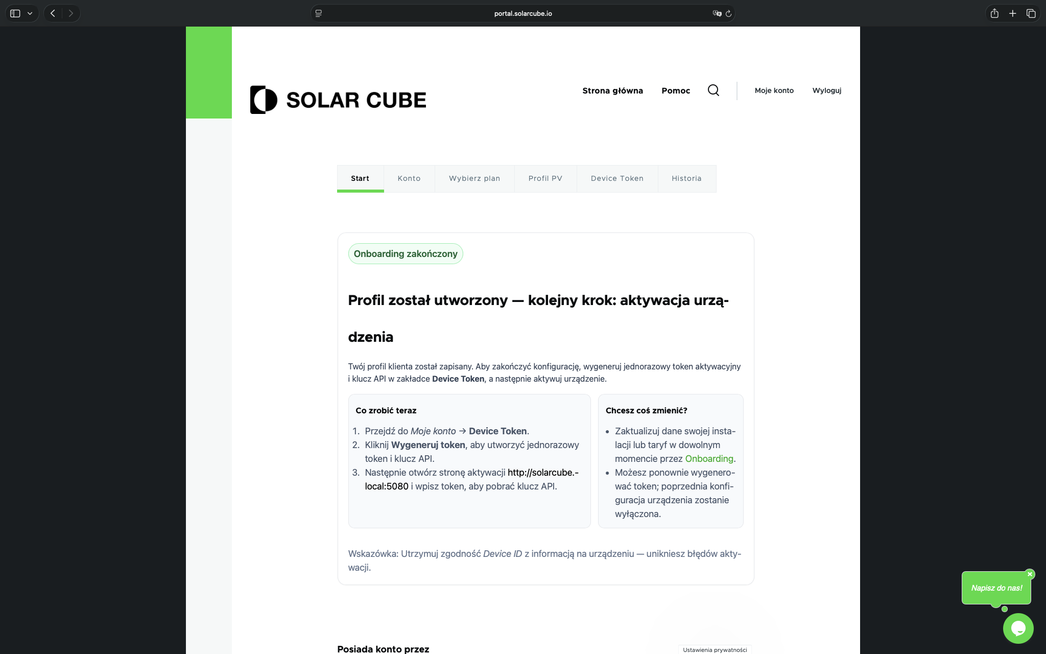Screenshot 14 — onboarding completion and next steps